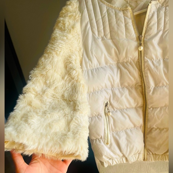 Feather sleeves warm jacket - Picture 7 of 8